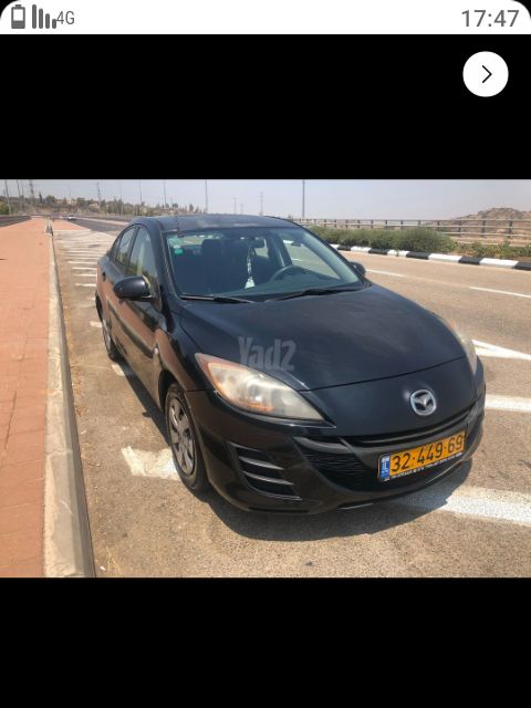 מודעת רכב מאזדה 3
