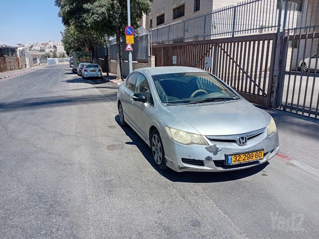 מודעת רכב הונדה סיוויק