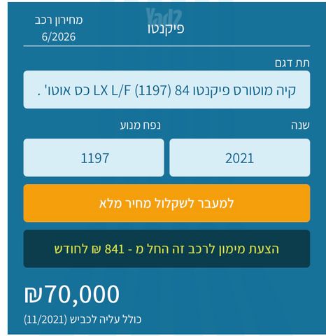 קיה פיקנטו