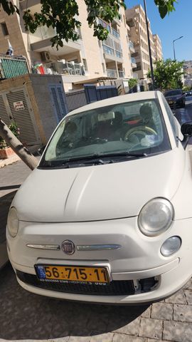 מודעת רכב פיאט 500