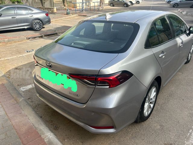 מודעת רכב טויוטה קורולה