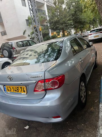 מודעת רכב טויוטה קורולה