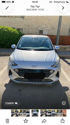 מודעת רכב יונדאי i10