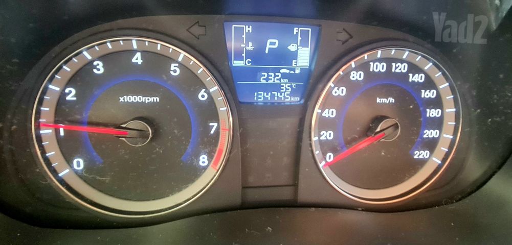 מודעת רכב יונדאי אקסנט i25