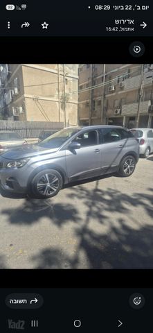 מודעת רכב פיג'ו 3008