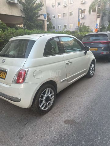 מודעת רכב פיאט 500