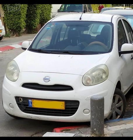 מודעת רכב ניסאן מיקרה