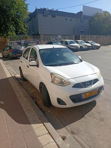 מודעת רכב ניסאן מיקרה