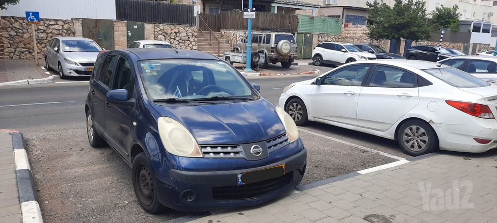 מודעת רכב ניסאן נוט