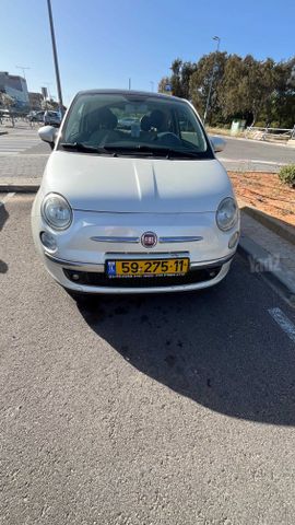מודעת רכב פיאט 500