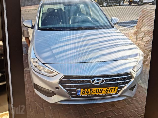 מודעת רכב יונדאי אקסנט i25