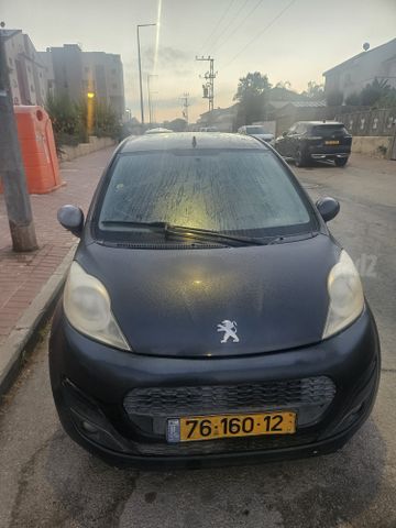 מודעת רכב פיג'ו 107