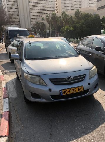 מודעת רכב טויוטה קורולה