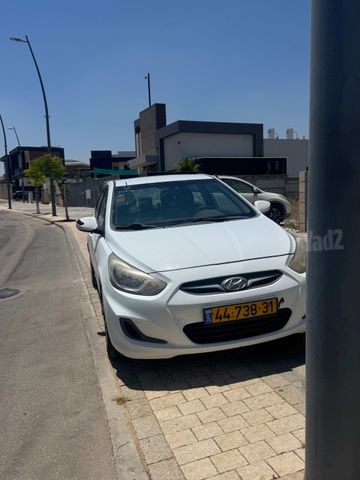 מודעת רכב יונדאי אקסנט i25