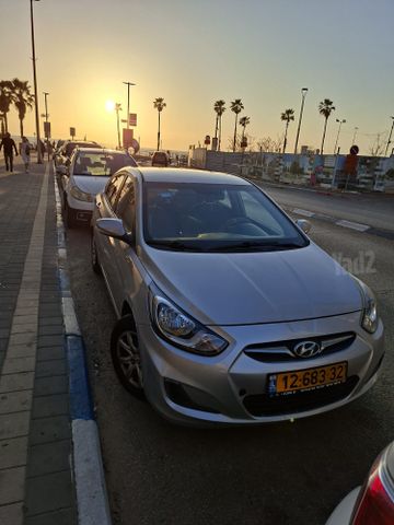 מודעת רכב יונדאי אקסנט i25