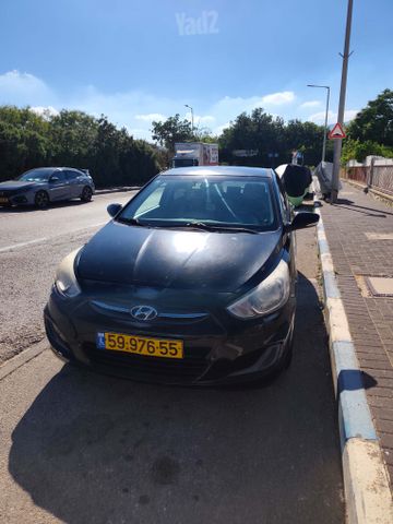 מודעת רכב יונדאי אקסנט i25