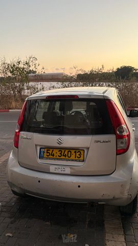 מודעת רכב סוזוקי ספלאש