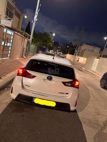מודעת רכב טויוטה אוריס