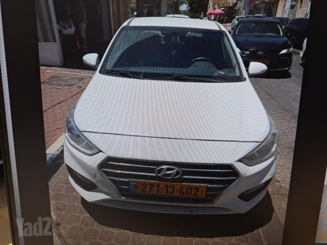 מודעת רכב יונדאי אקסנט i25