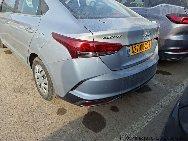 מודעת רכב יונדאי אקסנט i25