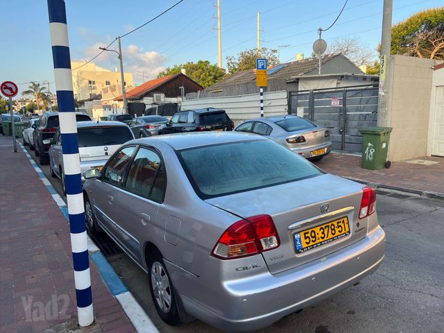 מודעת רכב הונדה סיוויק 2