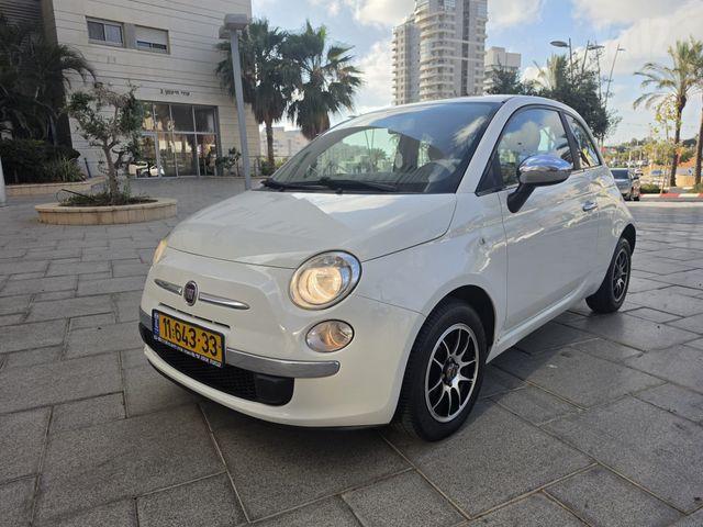מודעת רכב פיאט 500