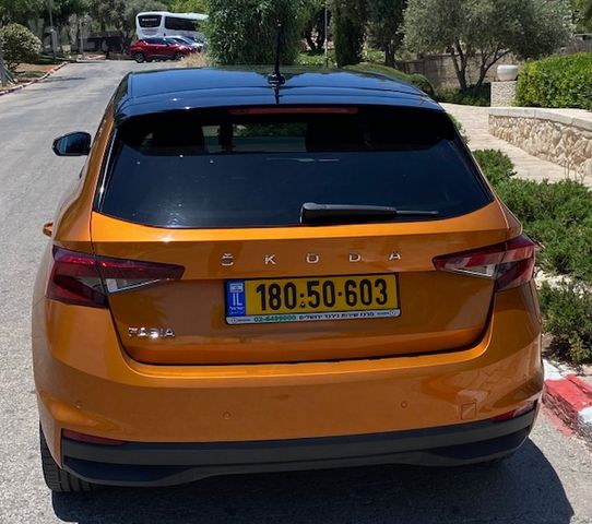 מודעת רכב סקודה פאביה