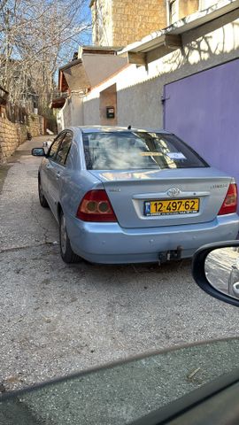 מודעת רכב טויוטה קורולה