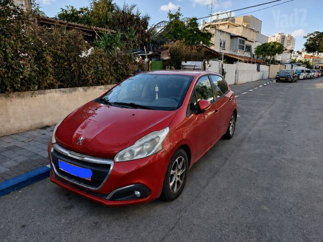 מודעת רכב פיג'ו 208