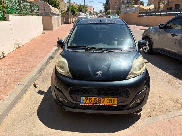 מודעת רכב פיג'ו 107