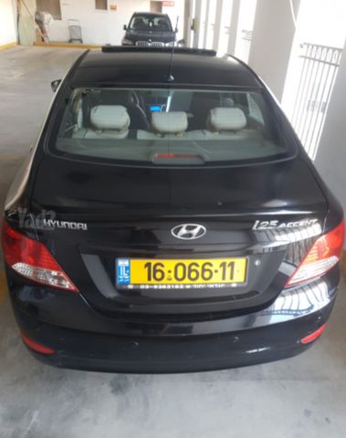 מודעת רכב יונדאי אקסנט i25