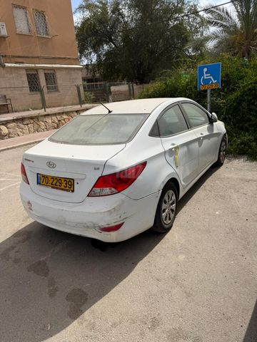 מודעת רכב יונדאי אקסנט i25
