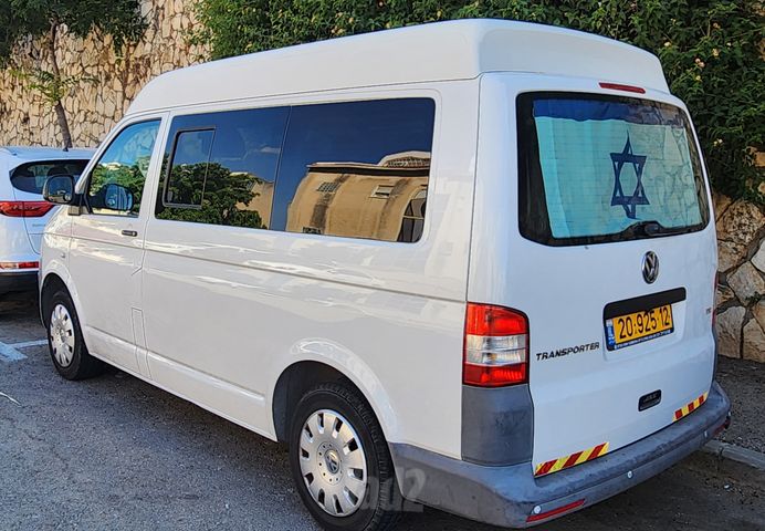 מודעת רכב פולקסווגן טרנספורטר