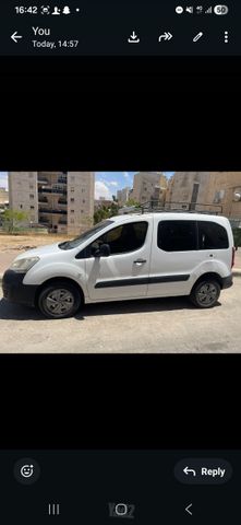 מודעת רכב סיטרואן ברלינגו