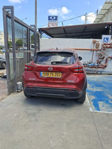 מודעת רכב ניסאן ג'וק