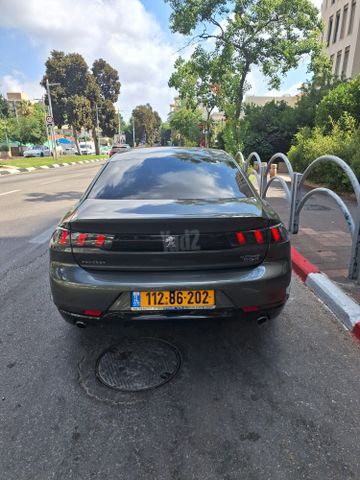 מודעת רכב פיג'ו 508