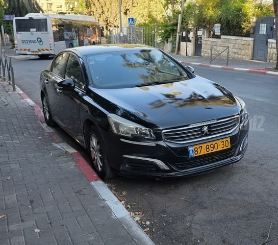 מודעת רכב פיג'ו 508