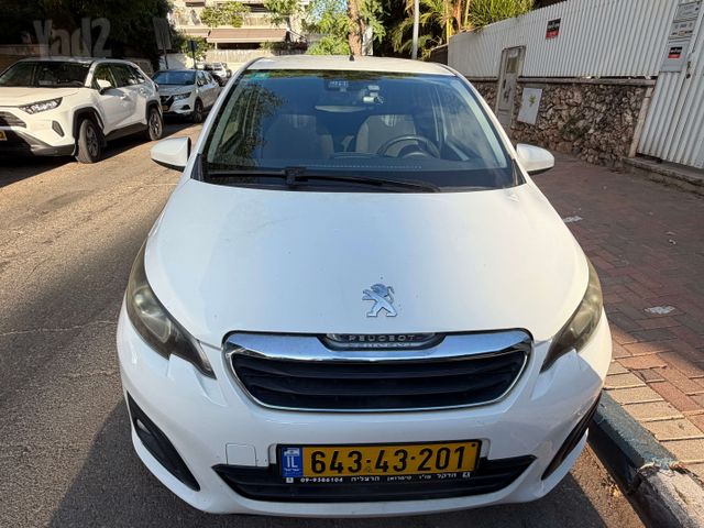 מודעת רכב פיג'ו 108