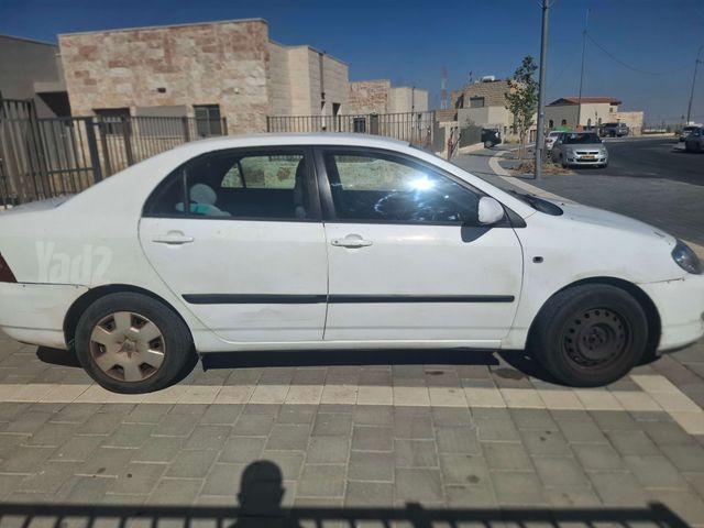 מודעת רכב טויוטה קורולה