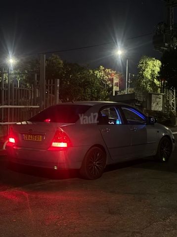מודעת רכב טויוטה קורולה