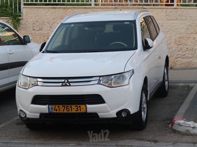 מודעת רכב מיצובישי אאוטלנדר