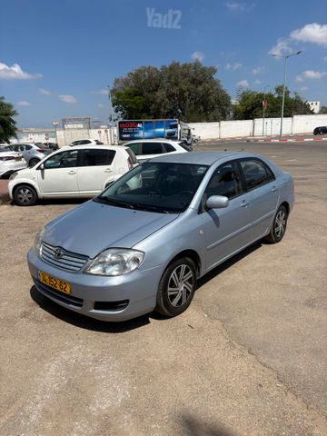 מודעת רכב טויוטה קורולה
