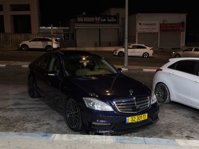 מודעת רכב מרצדס-בנץ S-class