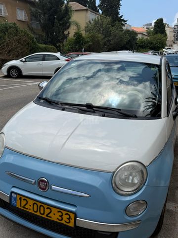 מודעת רכב פיאט 500