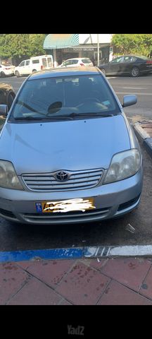 מודעת רכב טויוטה קורולה