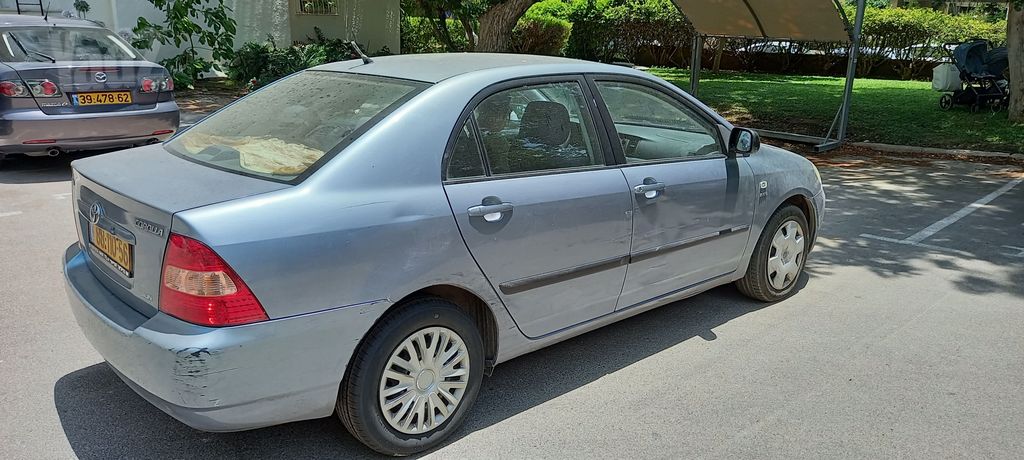 מודעת רכב טויוטה קורולה