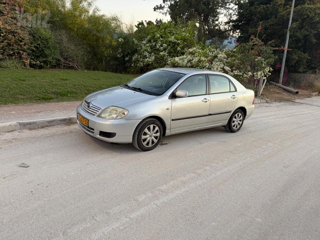 מודעת רכב טויוטה קורולה