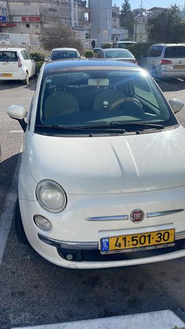 מודעת רכב פיאט 500