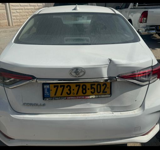 מודעת רכב טויוטה קורולה