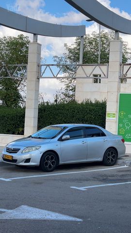 מודעת רכב טויוטה קורולה